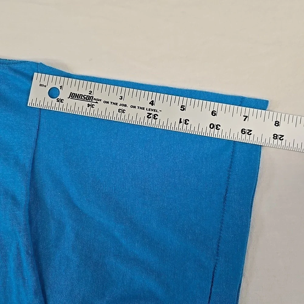 Vintage John Baron Duck Tshirt Not Playing With A Full Duck Size Large Blue USA - Picture 9 of 10